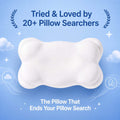Cloud Cradle Pillow — tried and loved by 20+ pillow searchers, the pillow that ends your pillow search