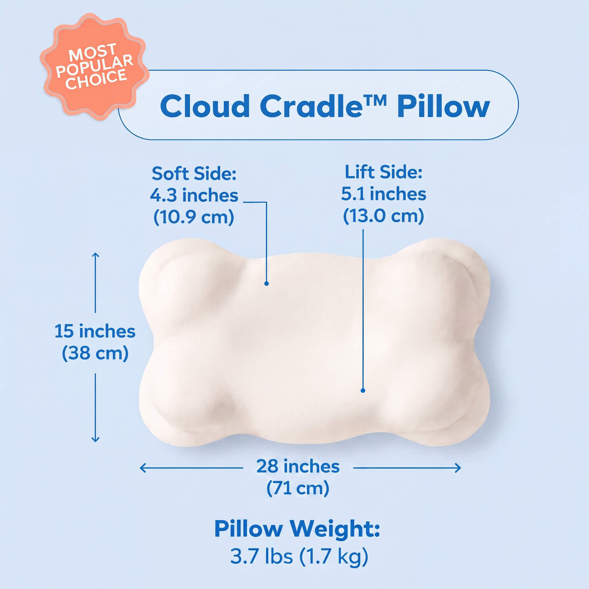 Cloud Cradle™ Pillow